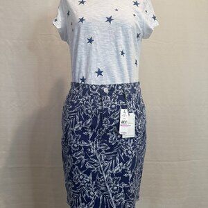 Tommy Bahama skirt and a top size M